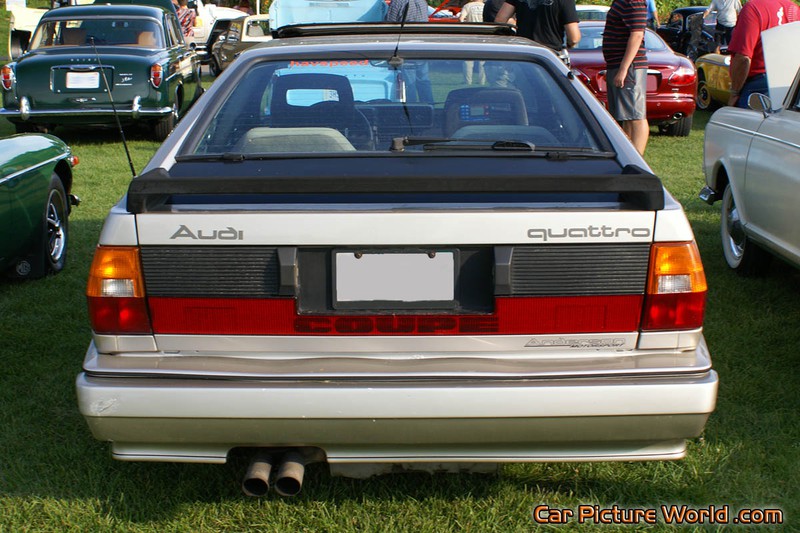 1983 Audi Quattro Rear