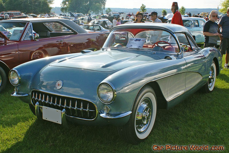 1956 Corvette Front Left