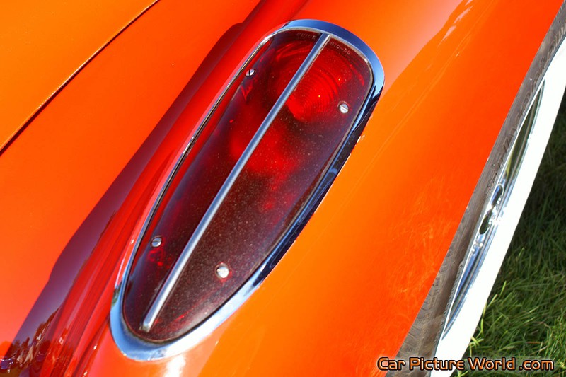 1957 Red Corvette Taillight