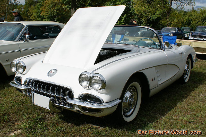 1958 Corvette Front Left