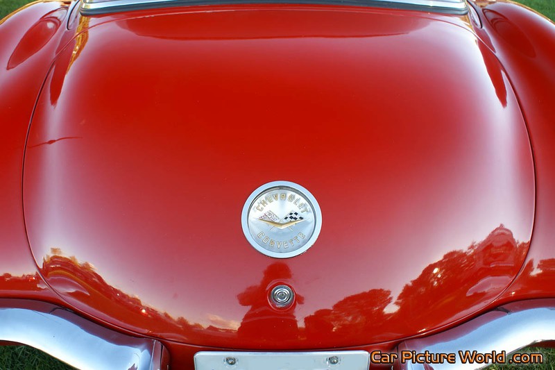 1959 Red Corvette Trunk