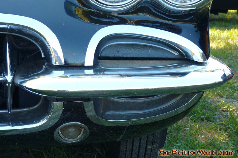 1960 Black Corvette Front Bumper