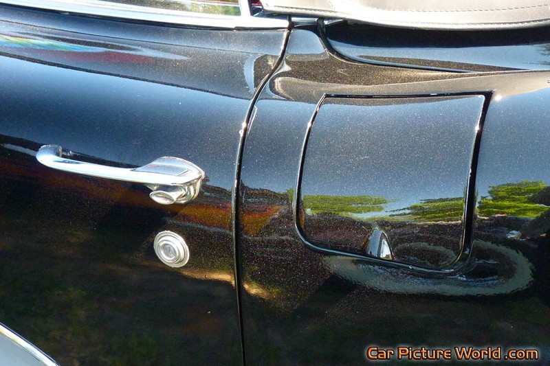 1960 Black Corvette Fuel Filler