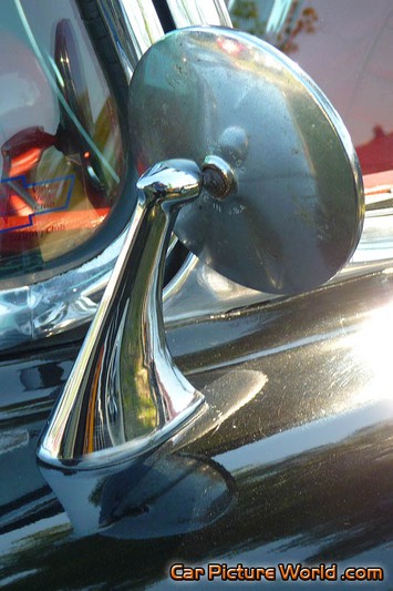 1960 Black Corvette Side Mirror