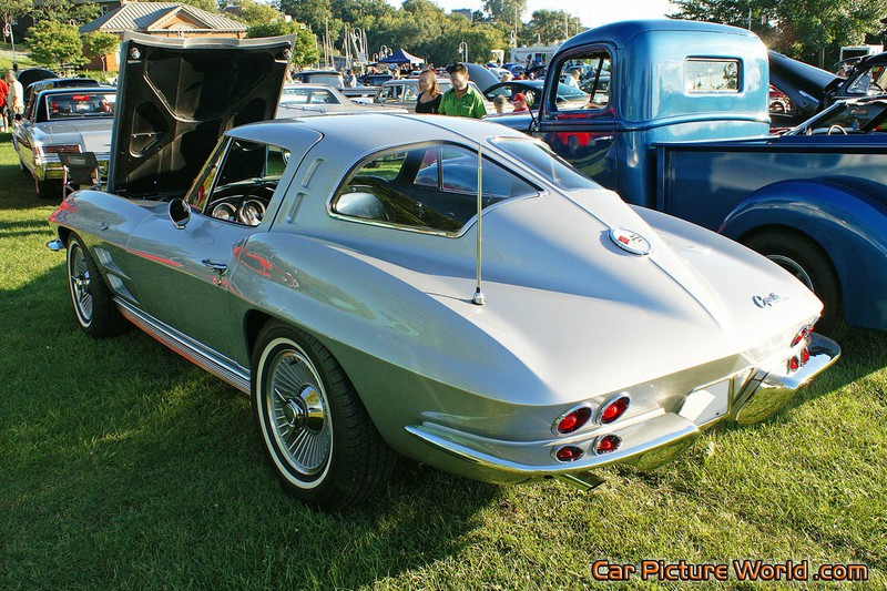 1963 Split Window Corvette Rear Left