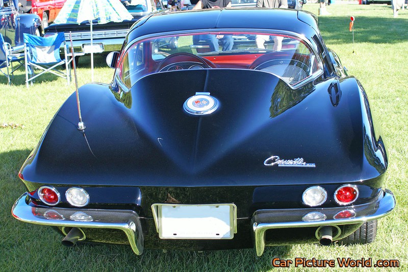 1964 Black Corvette Rear