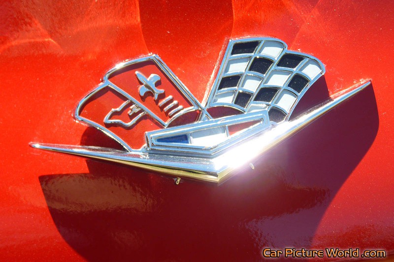 1964 Corvette Convertible Fender Emblem