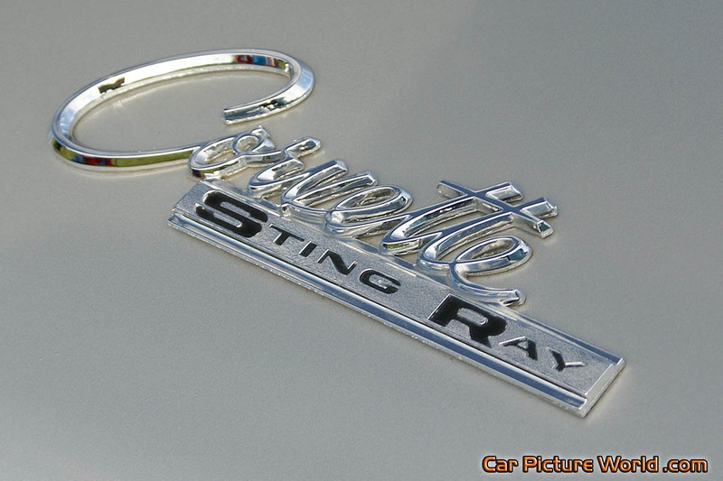 1964 Corvette Coupe Rear Name Plate