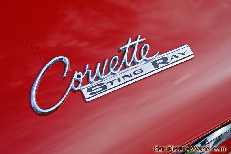 1965 396 Corvette Rear Insignia