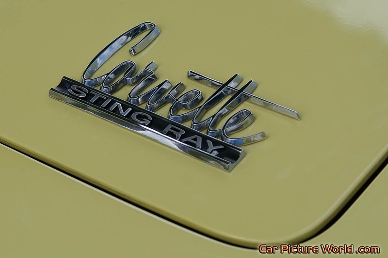 1965 Corvette Coupe Hood Insignia