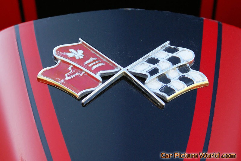 1966 427 Corvette Front Emblem