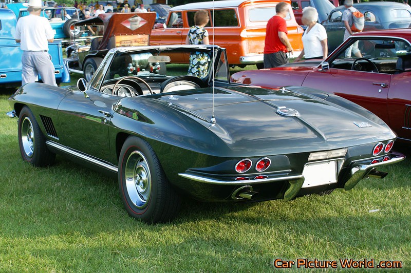 1967 Corvette Convertible Rear Left