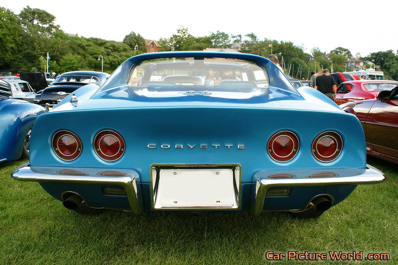 1968 427 Corvette Rear