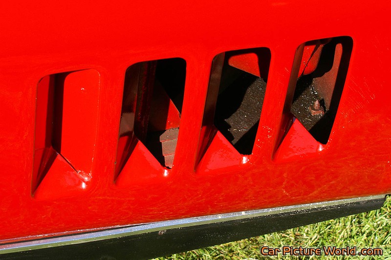 1968 Corvette Convertible Fender Vents