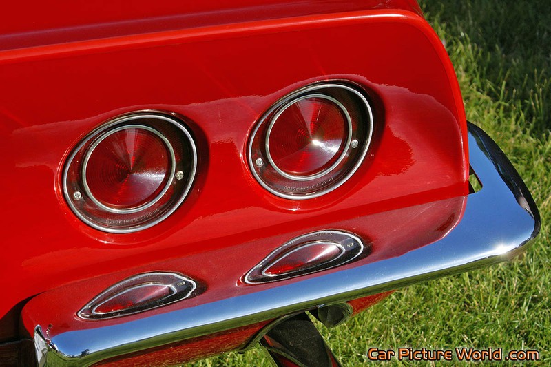 1968 Corvette Convertible Tail Lights