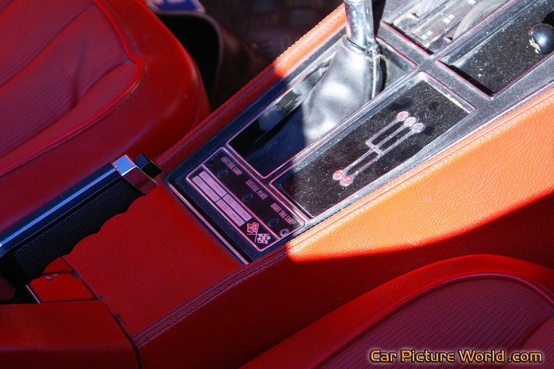 1970 Corvette Convertible Console