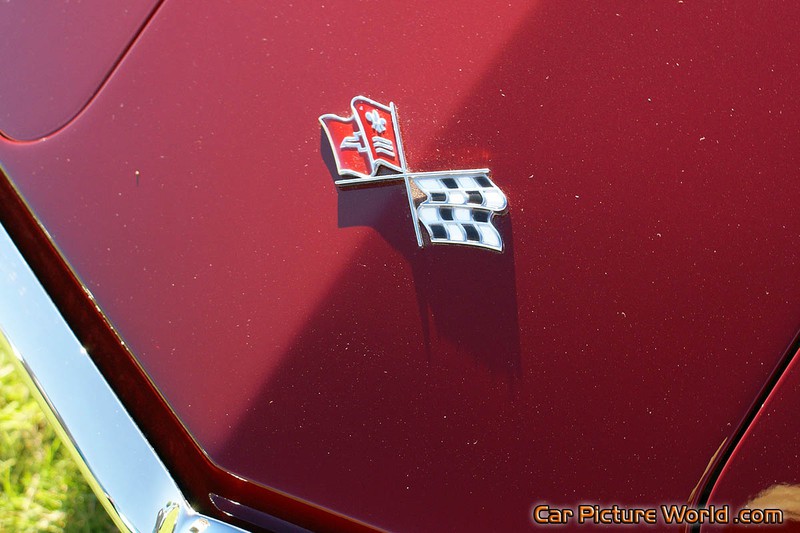 1970 Corvette Convertible Front Emblem