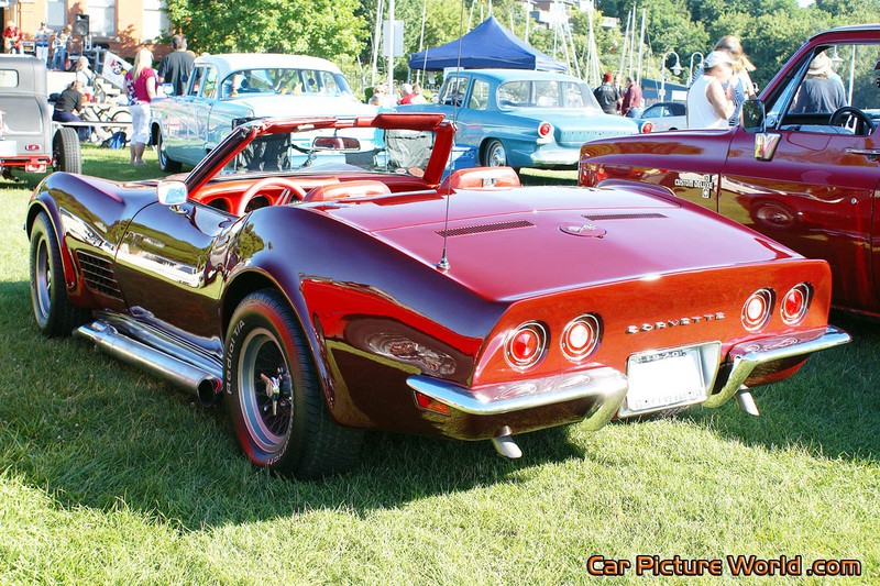 1970 Corvette Convertible Rear Left
