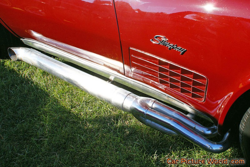 1970 Corvette Convertible Side Pipe