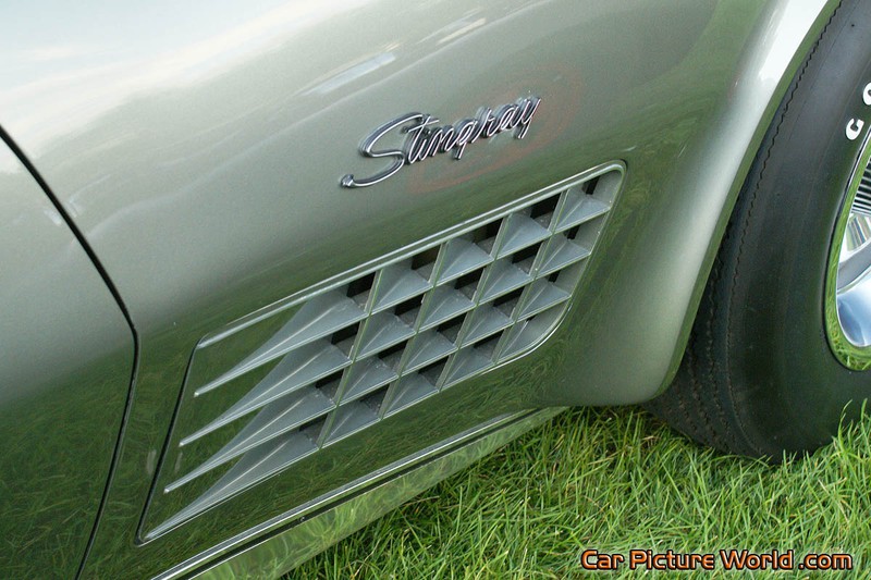 1971 454 Corvette Coupe Fender Vent