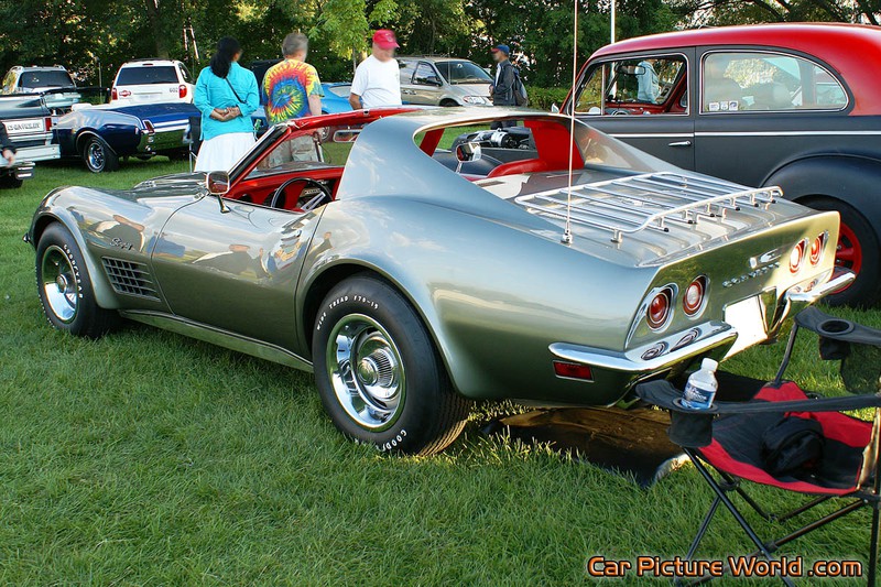 1971 454 Corvette Coupe Rear Left