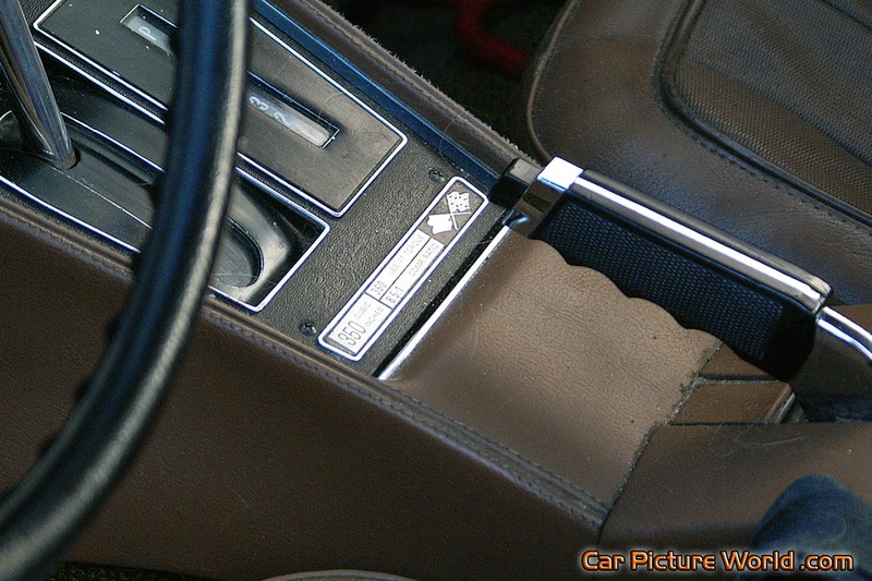 1972 Corvette Coupe Console