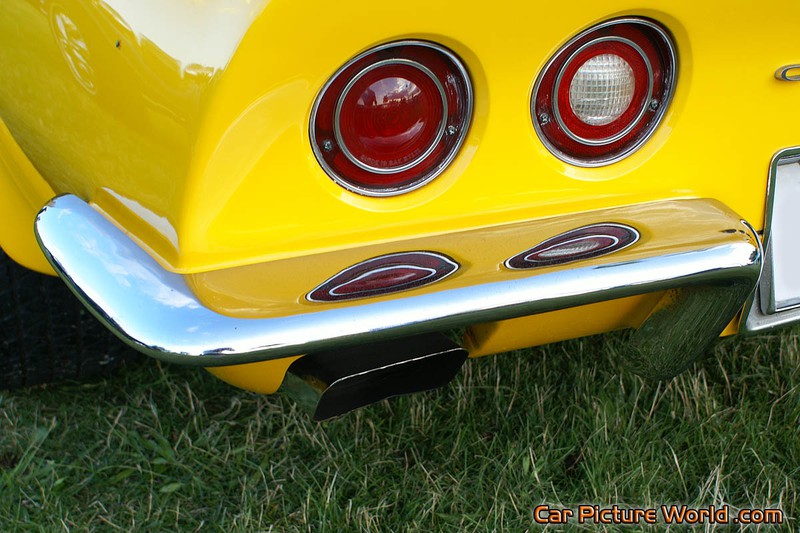 1972 Corvette Coupe Rear Bumper