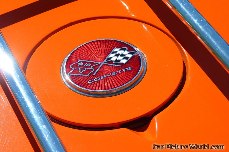 1975 L 82 Corvette Convertible Fuel Filler Door