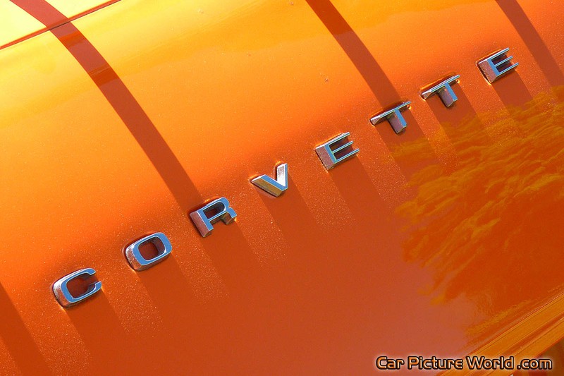 1975 L 82 Corvette Convertible Rear Insignia