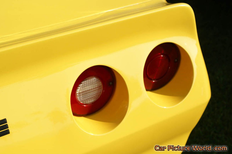 1982 Yellow Corvette Taillights