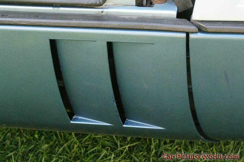 1984 Corvette Fender Vents