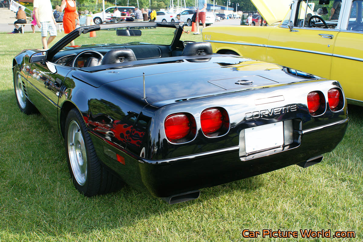 1996 Corvette Convertible Rear Left