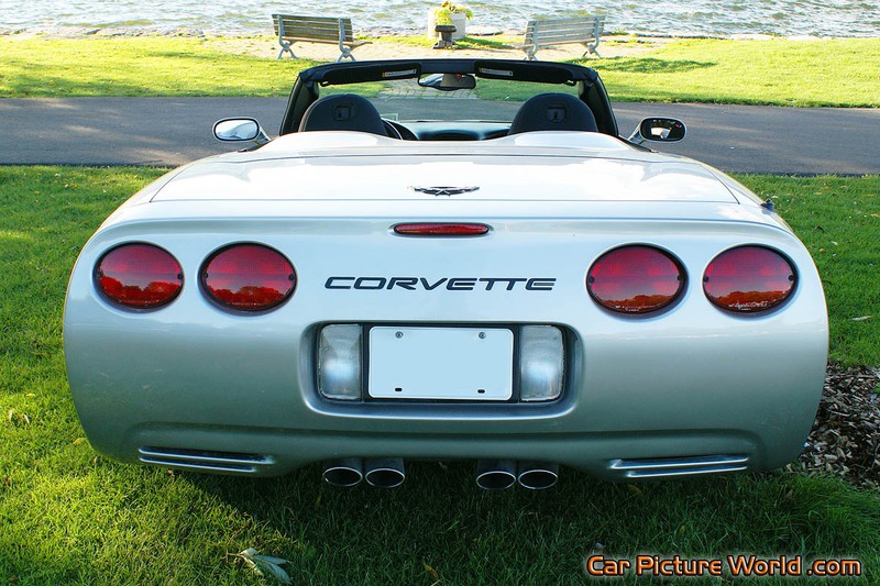 2004 Corvette Convertible Rear