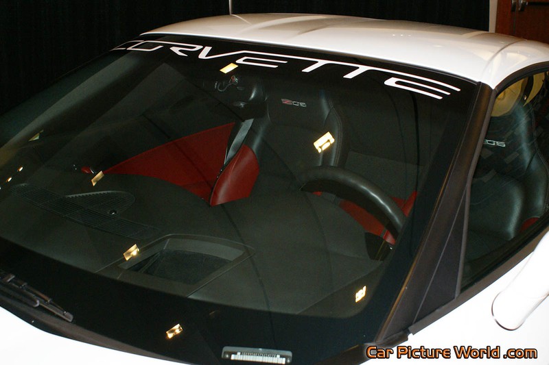 2007 Ron Fellows Corvette Z06 Windshield