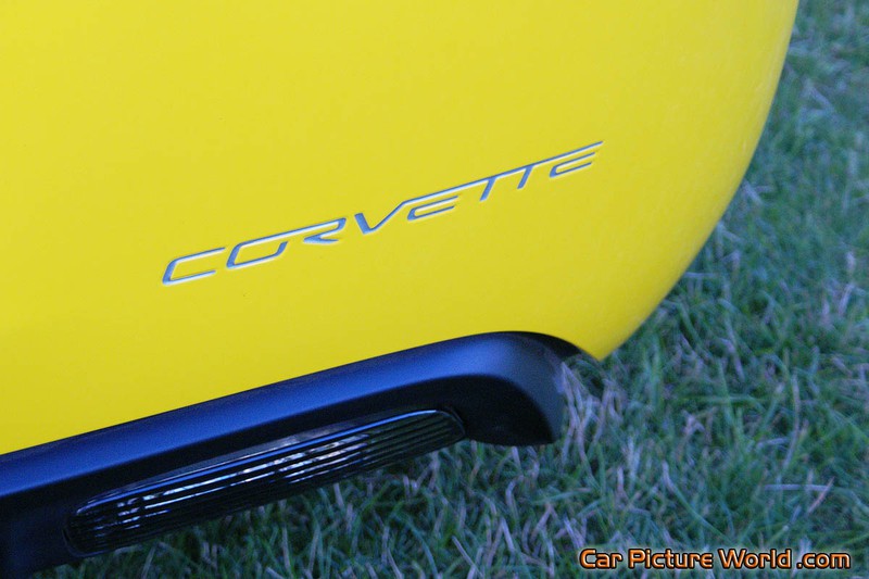2010 Grand Sport Corvette Convertible Rear Insignia