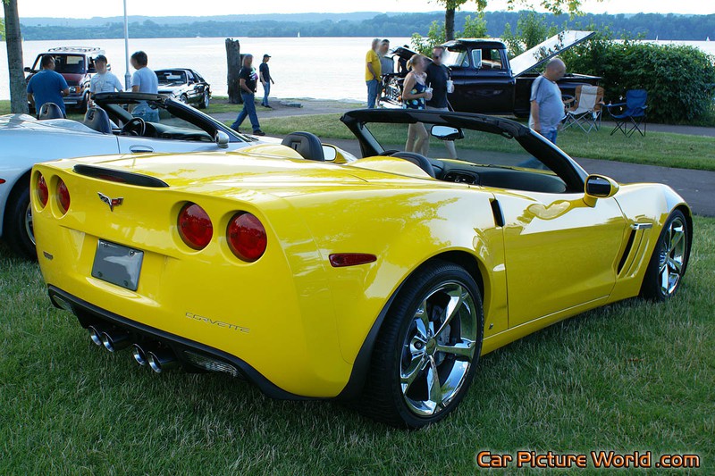2010 Grand Sport Corvette Convertible Rear Right