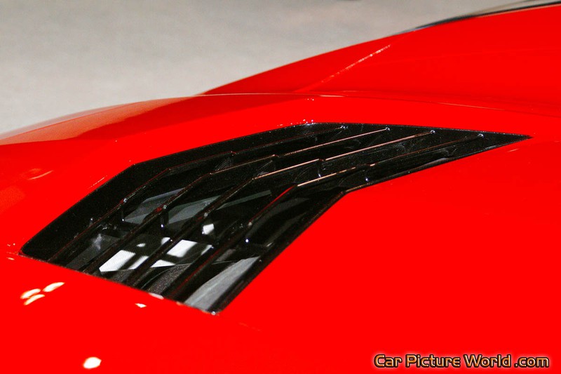 2014 Corvette Stingray Z51 Hood Louvers