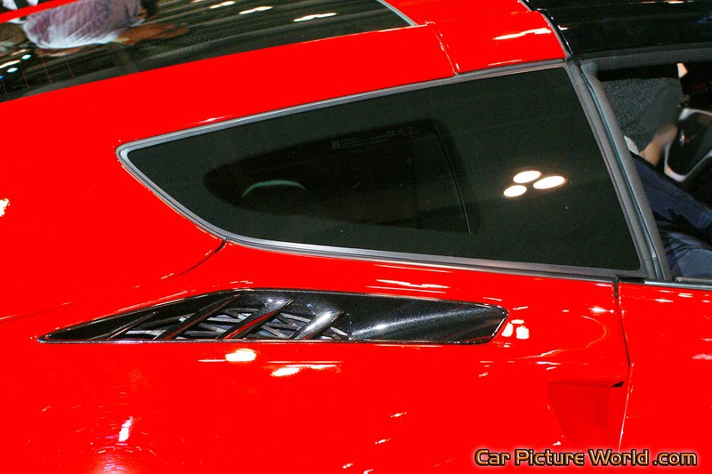 2014 Corvette Stingray Z51 Rear Quarter Window