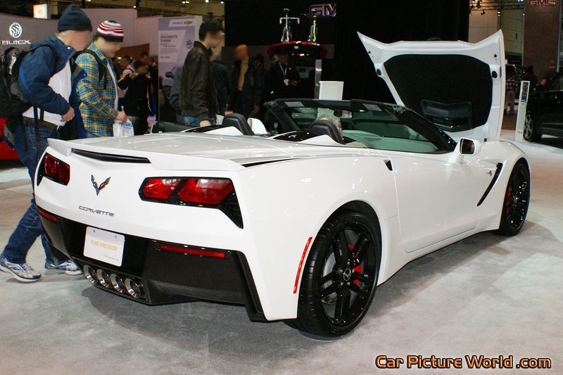 2014 Corvette Z51 Convertible Rear Right
