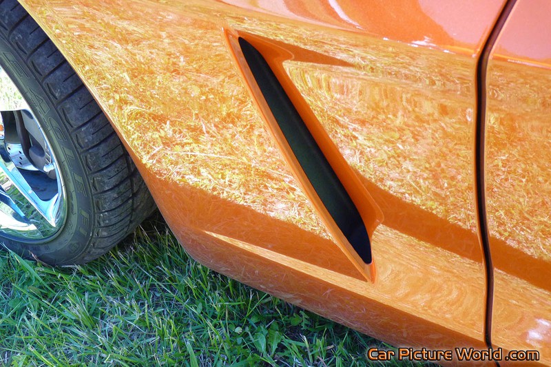 C6 Corvette Convertible Fender Vent