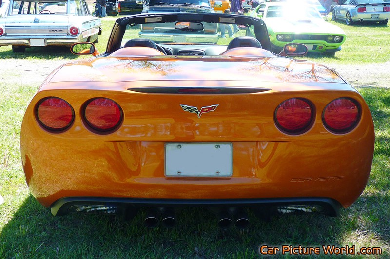 C6 Corvette Convertible Rear