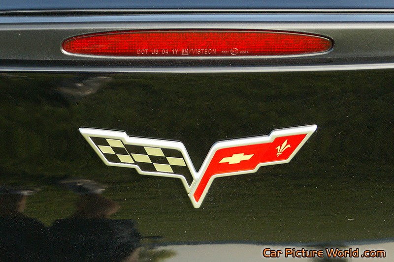 C6 LS2 Corvette Rear Emblem