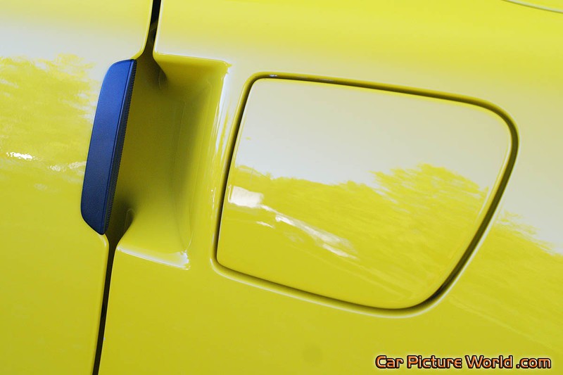 C6 Yellow Corvette Door Handle