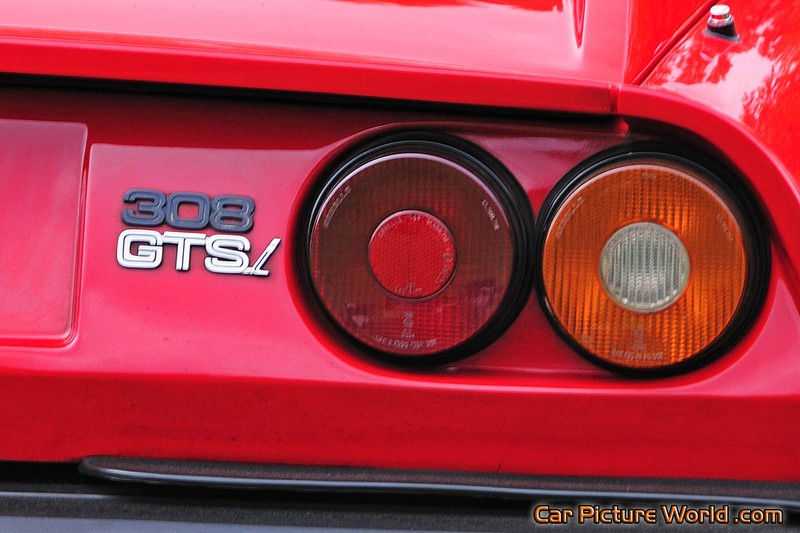 1981 308 GTSi Rear Insignia