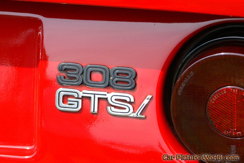 308 GTSi Rear Insignia
