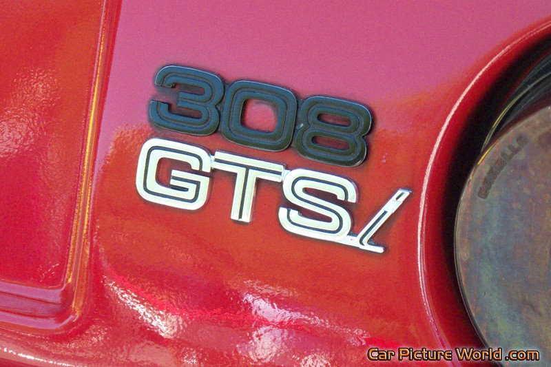 Ferrari 308 GTSi Rear Badge