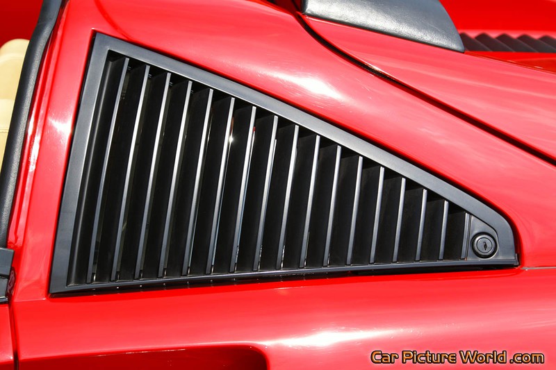 1988 328 GTS Quarter Window Louvers