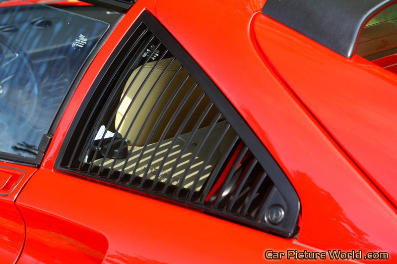 1988 Ferrari 328 GTS Quarter Window Louvers