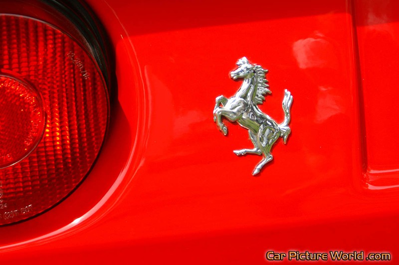 1988 Ferrari 328 GTS Rear Horse Emblem