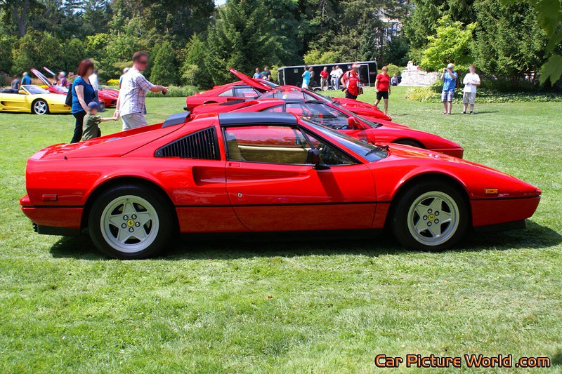 1988 Ferrari 328 GTS Right Profile